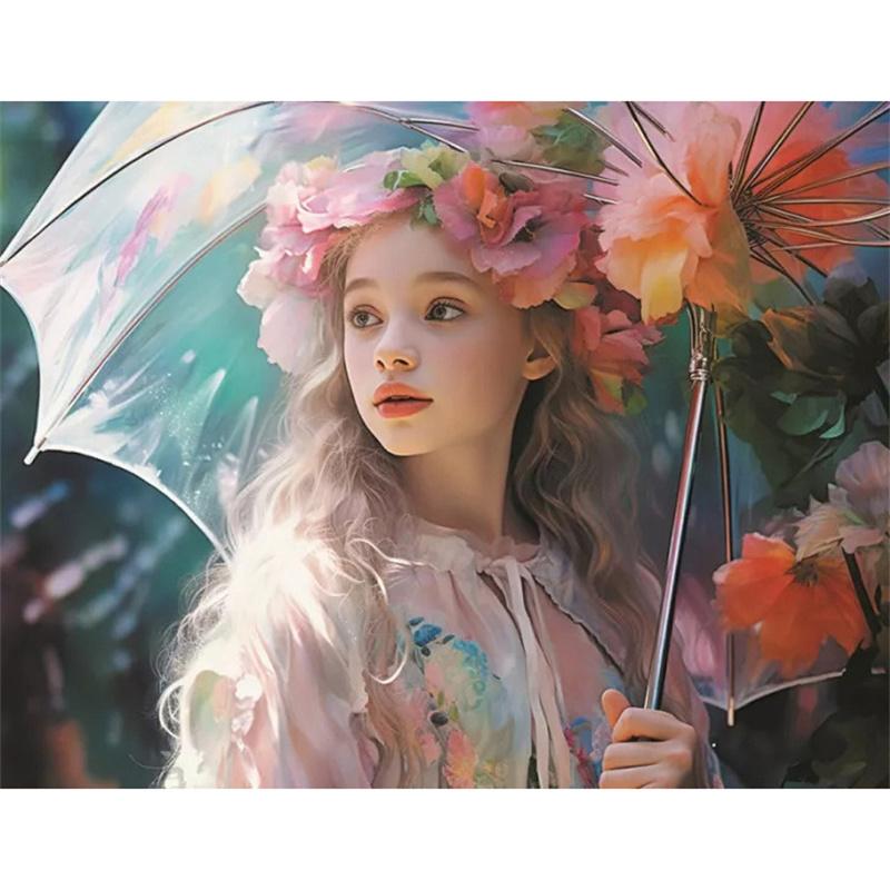 

DIY алмазная живопись красивая женщина комплект для вышивки крестом мозаика искусство алмазная живопись полный круг/квадратный алмаз украшение дома Square 20x30cm