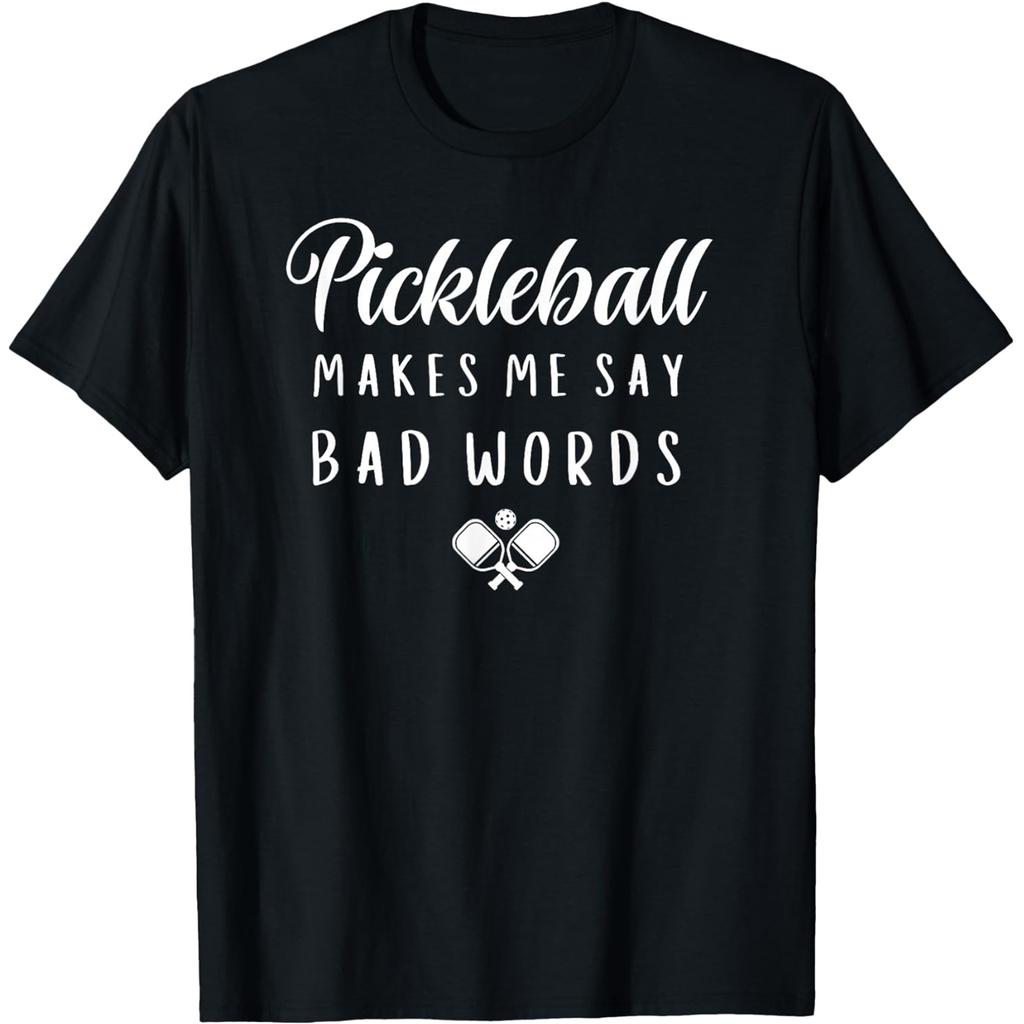 Eat Sleep Pickleball Graphic T Shirts Men Women Pure Cotton Humor Streetwear Tee Shirt Short Sleeve Unisex Loose Clothing