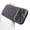Compatible with iPhone 17 PRO MAX: Slim magnetic ring case with laser window, fits Apple 16 and provides durable protection.