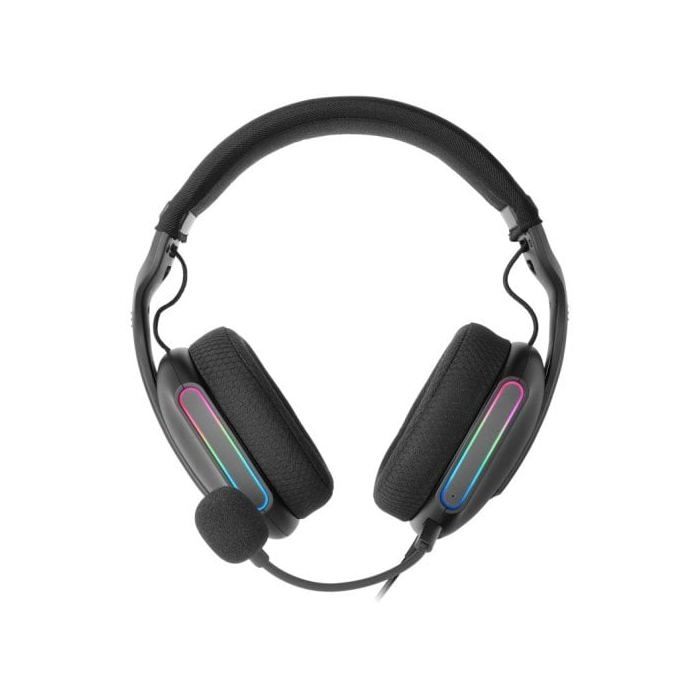 Mars Gaming Mh-pro Auriculares Rgb Flow Sonido Envolvente Almohadillas Air 3d Micrófono Negro