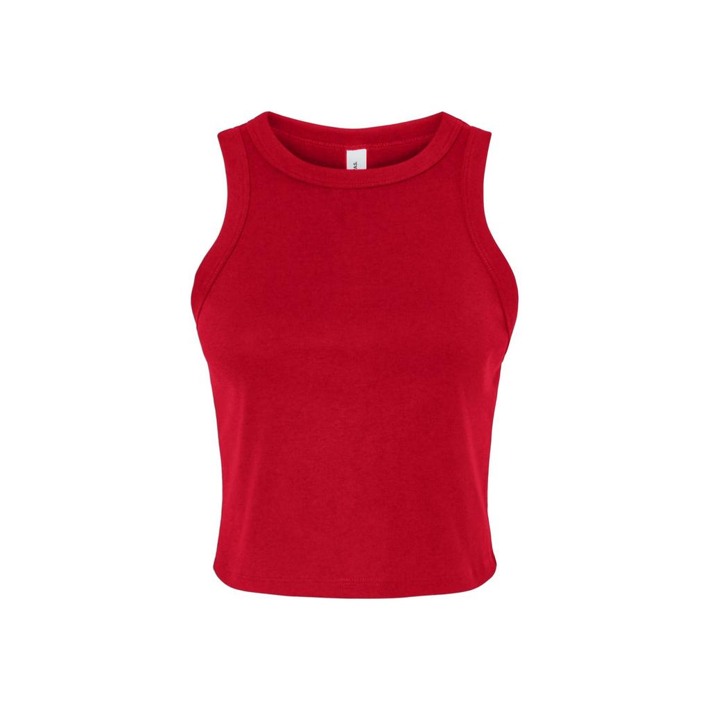 Bella + Canvas Womens/Ladies Micro-Rib Racer Tank Top