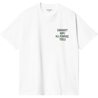Cross Screw T-Shirt Men Tops White I033949-02-XX