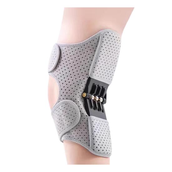 Knee Brace with Spring Support Adjustable Butterfly Wing Straps Breathable Knee Guard Non-slip Knee Protector for Joint Stability Pain Relief