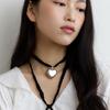 FANTASTIC PLANET Heart Silk Necklace