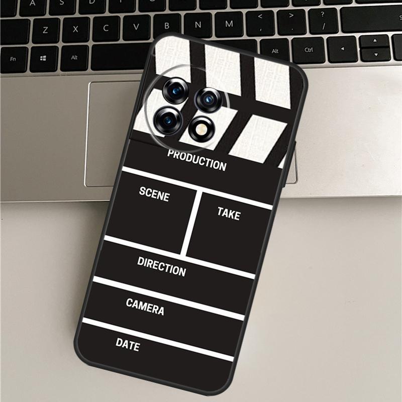Clapper Board Case For OnePlus Nord 5 CE 3 4 Lite N20 N30 OnePlus 15 R 13T 10T 9 Pro 11 12 13 12R 13R Cover