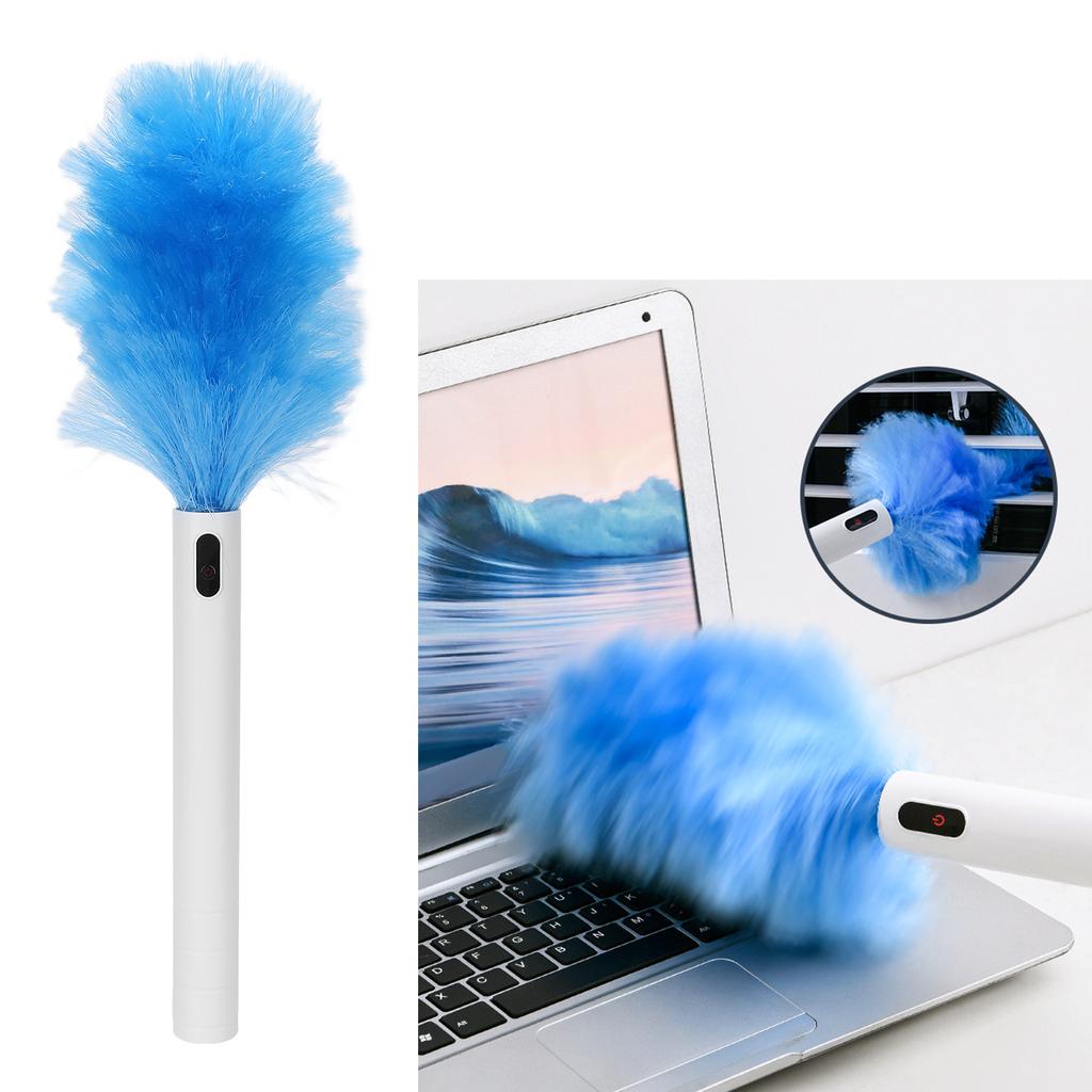 Electric Feather Duster Electric Duster Cleaning Brush Tools for Window Blinds Furniture