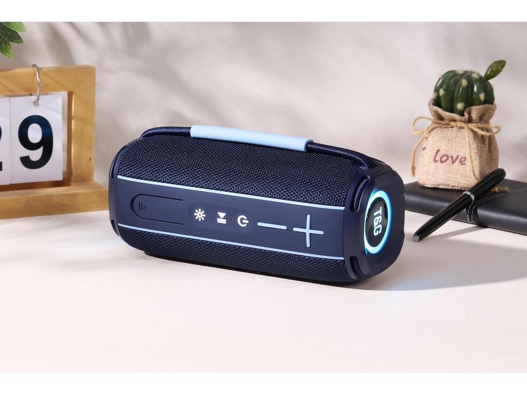 Wasserdichter TG696 Bluetooth-Lautsprecher: Tragbarer Outdoor-TWS-Subwoofer mit Kartensteckplatz - Modische Geschenkoption
