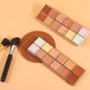 12 colori Concealer Palette Fondotinta Lunga Durata Copertura Viso Acne Segni Correttore Crema Acquosa Setosa Cosmetici Donna