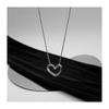 Jinqiao Turning Love Niche Hollow Necklace Women's Style Pendant Versatile Lock Pendant