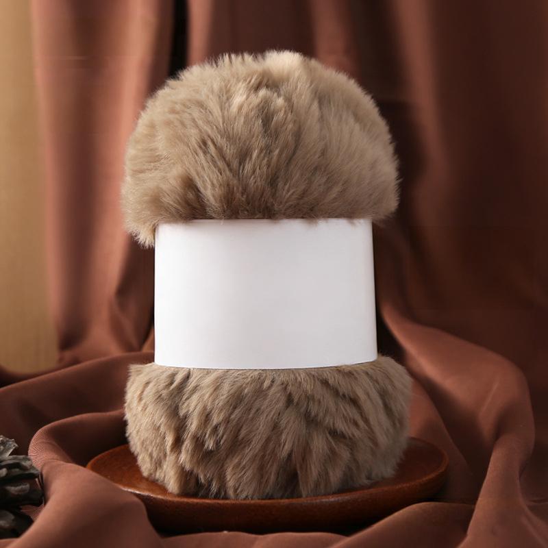 Wool Circle Solid Color Yarn Hand Woven Diy Scarf Hat Sweater Medium Thick Merino Wool Thread Soft And Comfortable Fluffy