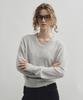 MONGDOL Wool Cashmere V-Neck Knit Light Grey Mdkt088Lgray