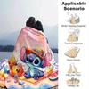 1pc Cute Stitch Printing Blanket - Soft, All-Season Throw for Living Room, Bedroom,Personalized Gift with Adorable Cartoon Design