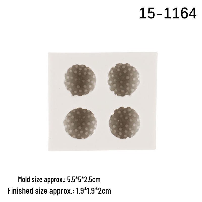 Silicone Mold for DIY Fruit Cake Decoration: Strawberry, Blueberry, Raspberry, Orange.