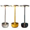 Hotel High-End Luxury Cordless Rechargeable Aluminum Metal Touch Hotel Bar Living Room Reading Decoration Led Desk