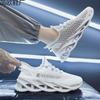 Men's Shoes Summer Sports Breathable Mesh Hollow Casual Shoes Men's Heightening Shock Absorption Single Mesh Thin