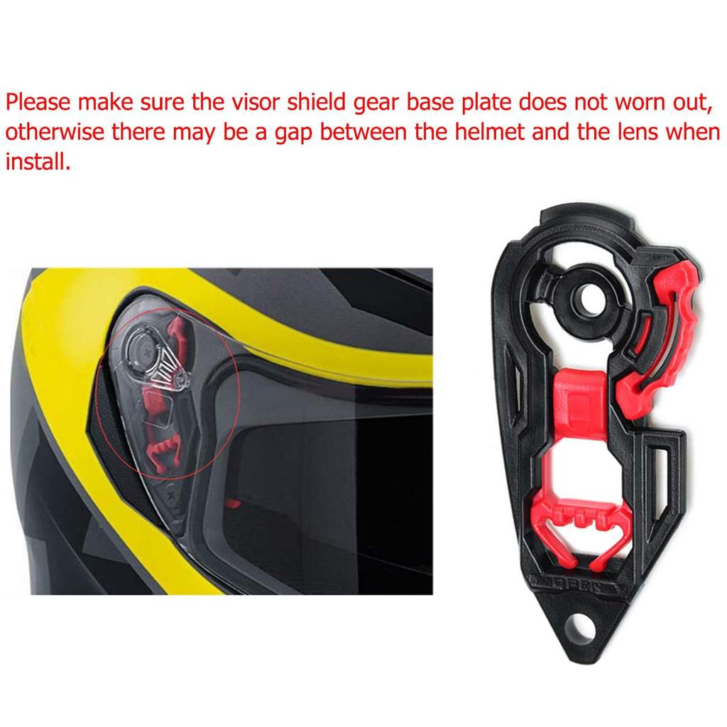 Helmvisier für K5 K1 K3SV Motorrad Abnehmbare Helmbrille Motorradhelmlinse Motocross Integralhelmvisier
