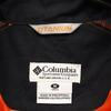 Columbia One-point Logo Print Outdoor Jacket M Orange X Navy Men's Used