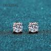 D Color High Quality Custom Moissanite Earing  Affordable Price Fashion Jewelry Luxury Earrings