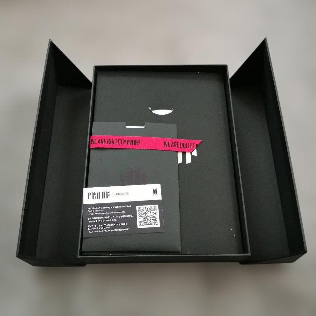 [USED] BTS PROOF CD BOX with photo card