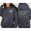 Womens Fleece-Lined Hoodie With Kangaroo Pocket Abstract Print Colorblock Design Long Sleeve Casual Sweatshirt