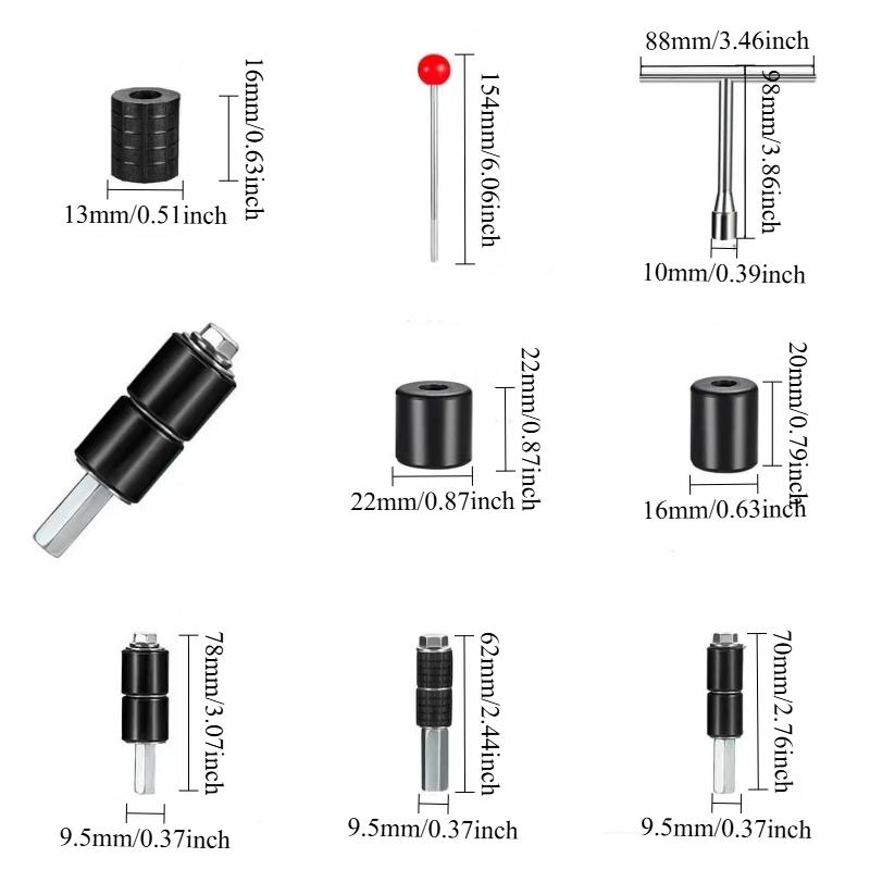 Universal Metal Hot Melt Water Stop Pin Rubber Water Stop Needle Kitchen Clogging Plumbing Plumbing Repair Tool Set PPR Pipe