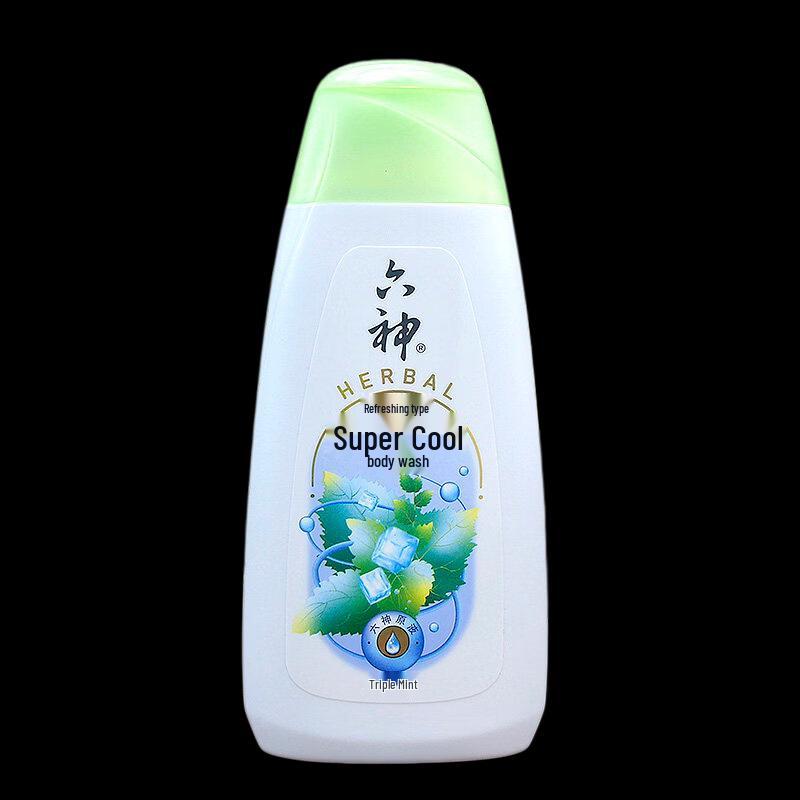 Liushun Triple Mint Cooling Shower Gel