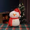 Christmas Snowman Plush Toy - Cute Snowman, Reindeer, and Santa Pillow Gift