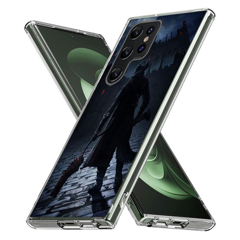 Game Bloodborne Capa Phone Case For Samsung S26 Ultra S25 Edge Galaxy S23 S21 S20 S24 FE S22 S10 Plus Cover Clear TPU Shell Coqu