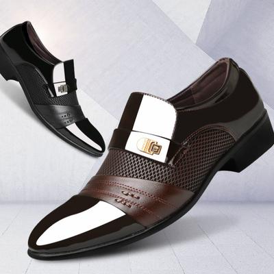 Herren Freizeit Lederschuhe Mode Pointe Kleiderschuhe Luxus Slipper Klassische Business Formelle Schuhe für Herren Slipper Oxford Schuhe