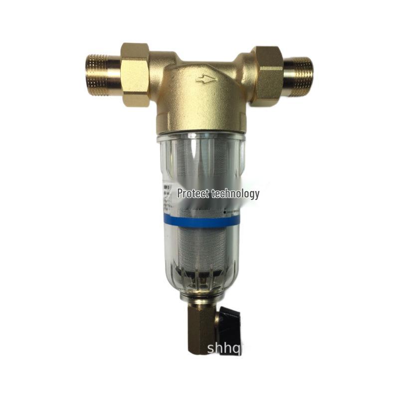 Kupfer & Edelstahl Vorfilter Küchenwasserreiniger mit Netzfiltersystem