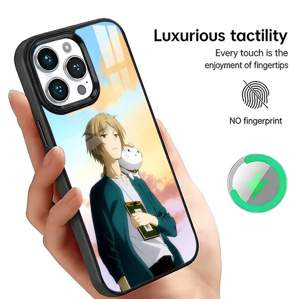 

Takashi Natsume Phone Case Magnetic with Magsafe Wireless Charging For iPhone17,16,15,14,13,12,11 Plus,Pro iPhone16PRO