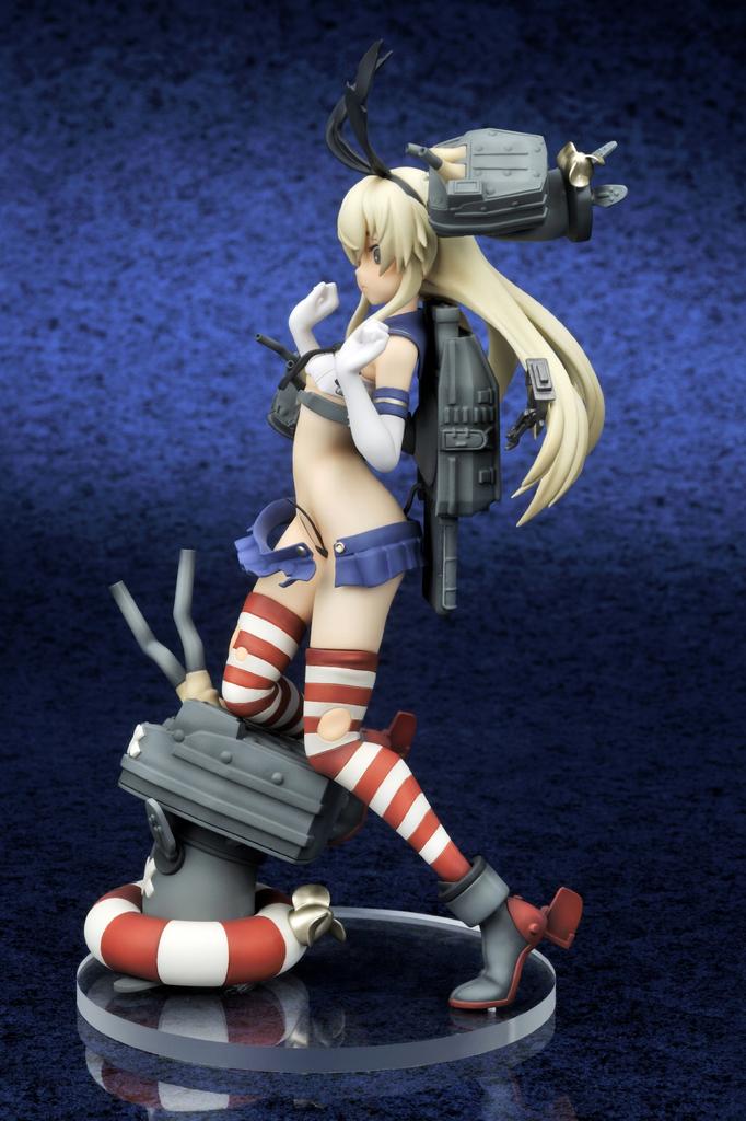 Kantai Collection Shimakaze Medium Damage Scale PVC Painted Complete Figure -KanColle- Ver. 1/8