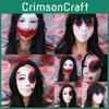 Halloween Sadako Yamamura Horror Mask Haunted House Escape Npc Costume Props