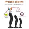 Silicona Anal consolador de tope de tope masajeador de próstata anal estimulación g-spot clítoral juguetes sexuales de adultos p