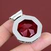 Faceted Mozambique Garnet Pendant Handmade Gemstone Jewelry 925 Sterling Silver Pendant Latest Design Pendant Vintage Pendant Gifts For Her