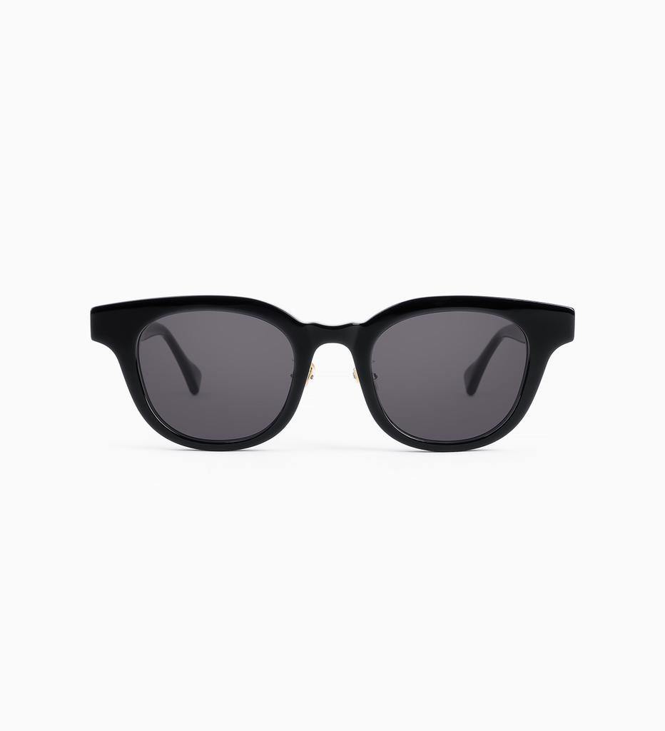 Sodamon Black Acetate Horn-Rimmed Sunglasses Ht960-C01S (Unisex)