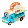 Douyin Hot Q Version Pretend Play Toy Mingyuan Hamburger & Ice Cream Car