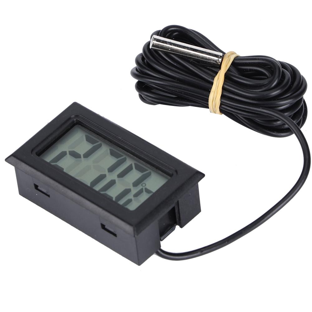 Aquarium Digital Thermometer with LCD Screen Display for  Fish   Temperature Gauge -50 Celsius .110 Celsius