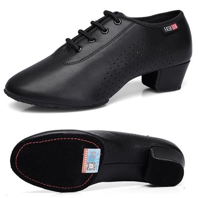 Scarpe da Danza Latina da Donna Scarpe da Sala da Ballo Pelle PU Donna Ragazze Scarpe da Danza Moderna Jazz Argento Nero Scarpe da Salsa Scarpa da Insegnante