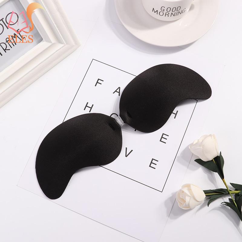 Women Invisible Backless Bra Front Closure Underwear Seamless Strapless Push Up Bra Lingerie