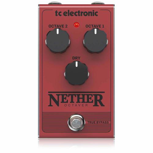 Tc Electronic Analog Octaver Pedal, Analog Circuit Design, True Bypass, NETHER OCTAVER