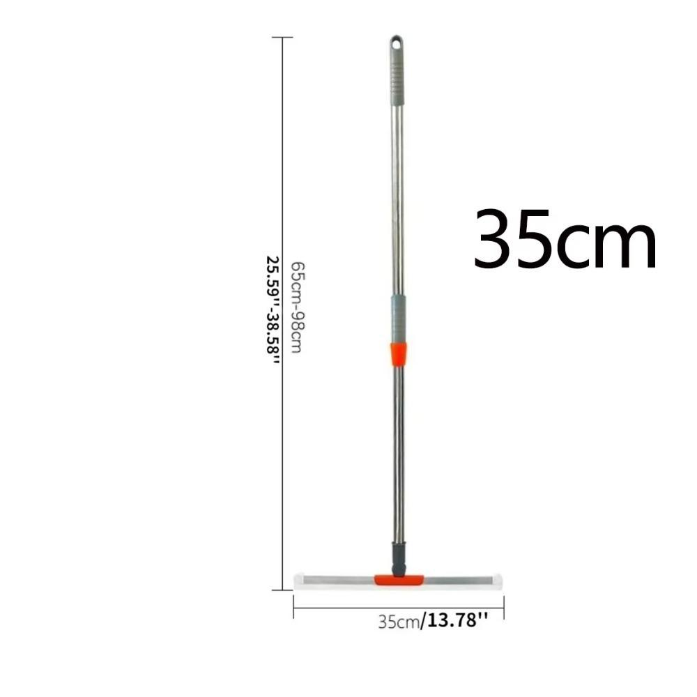 

Lazy Broom Magic Wiper Stainless Scraper Non-Stick Hair Remover Silicone Broom Home Cleaning Tool Style 1