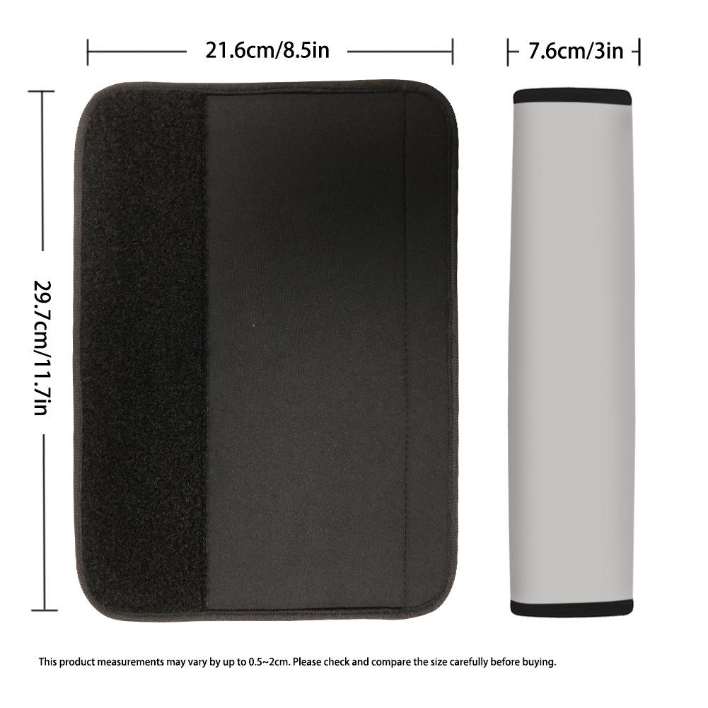 

Two-Piece Dog Paw Print Seat Belt Pads for Sedans and SUVs One Size