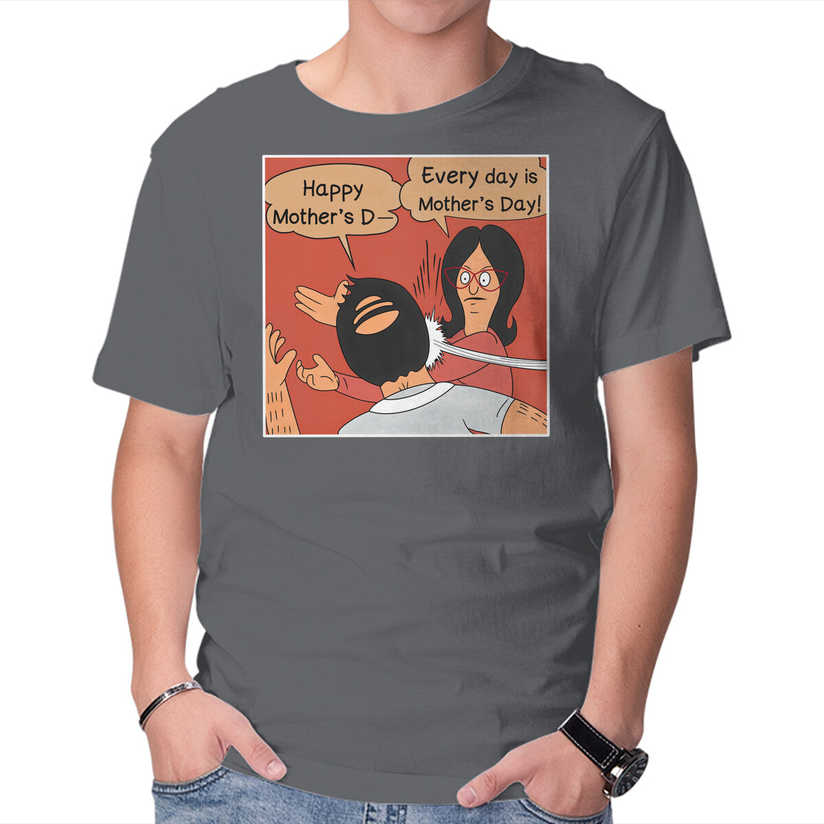 Unisex Crew Neck T-Shirt Let s Get Slappin Graphic Short Sleeve Casual Tee XXXL