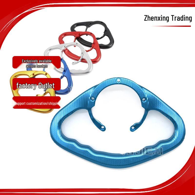 Compatible with CFMOTO 800MT, 650MT, 450MT: Modified Fuel Tank Cap & Rear Passenger Grab Handle Silver