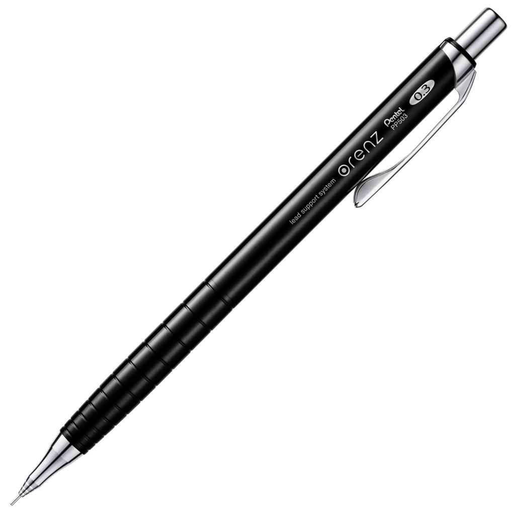 Pentel Mechanical Pencil Orenz Black XPP503-A 0.3mm