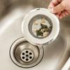 9Cm Premium Stainless Steel Kitchen Sink Strainer Oval Drain Mesh Basket Anti-Clog Easy Clean Dishwashing Food Prep Filter