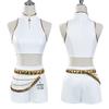 Jyy3 Rumi Mira Zoey White Singing Suit Women Girls Halloween Party Role Playing Outfit Cosplay Costume For Adult Jy