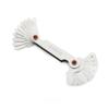 Metalworking Gauge Thread 0.25-6mm Thread Template 52 Sheets Metric Inch Stainless Steel Thread Gauge Hardened
