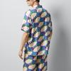 GUCCI 3D Gg Print Silk Shirt 770432-ZAPEY-9093